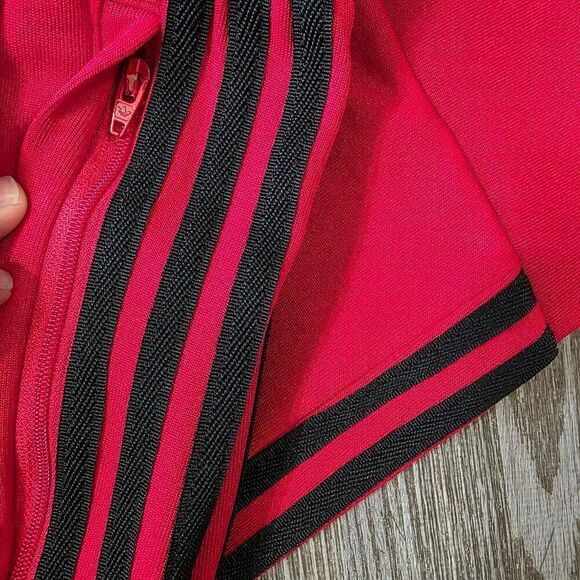 Adidas Originals Superstar Firebird Track Pants Red Black Men's Small S IZ0034 - Picture 7 of 11